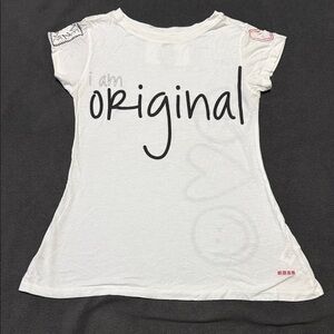 Kids "I Am Original" Graphic Tee - White